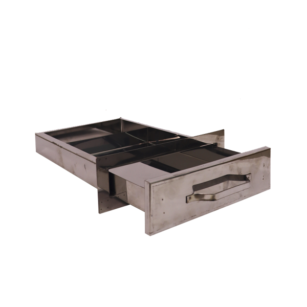 GAVETA CINZEIRO PARA CHURRASQUEIRA INOX ALVENARIA - Image 2