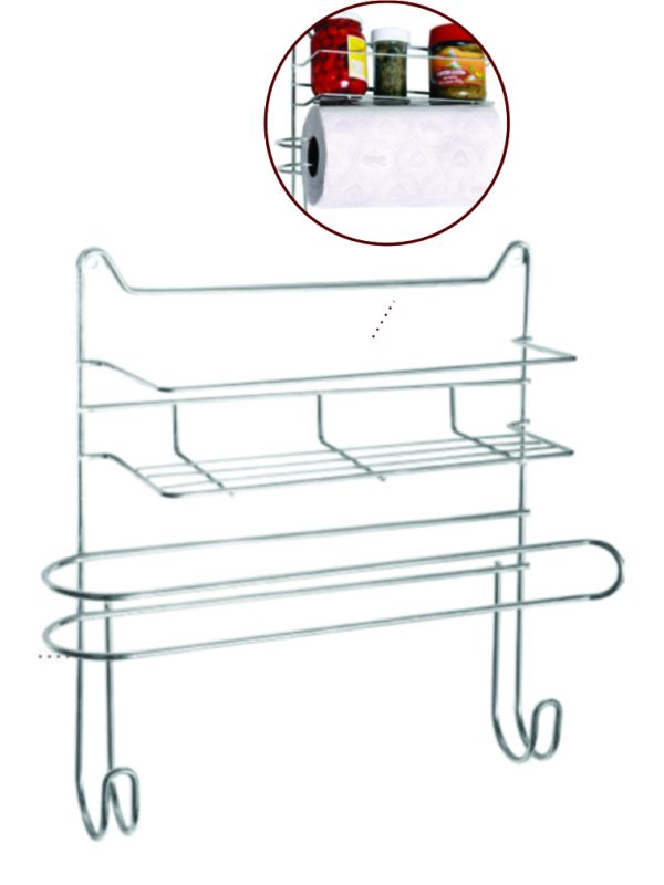SUPORTE PARA CONDIMENTOS E PAPEL TOALHA